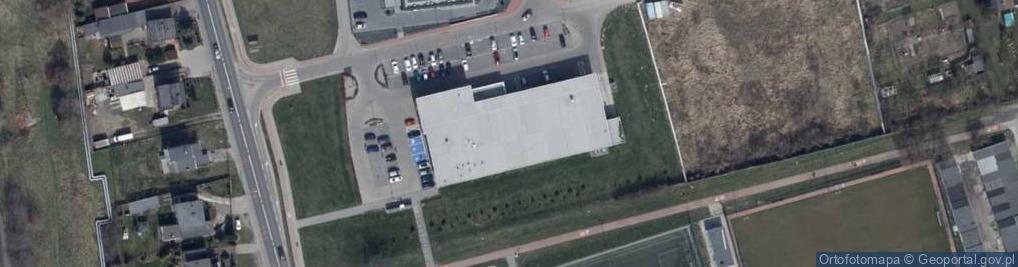 Zdjęcie satelitarne DHL POP Lidl