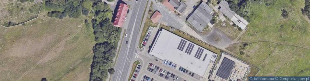 Zdjęcie satelitarne DHL POP Lidl