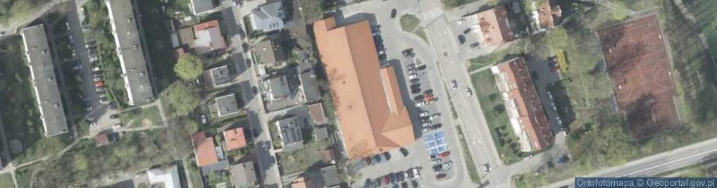 Zdjęcie satelitarne DHL POP Lidl