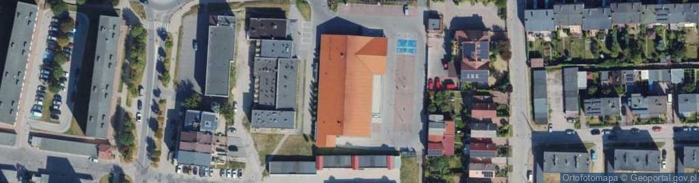 Zdjęcie satelitarne DHL POP Lidl