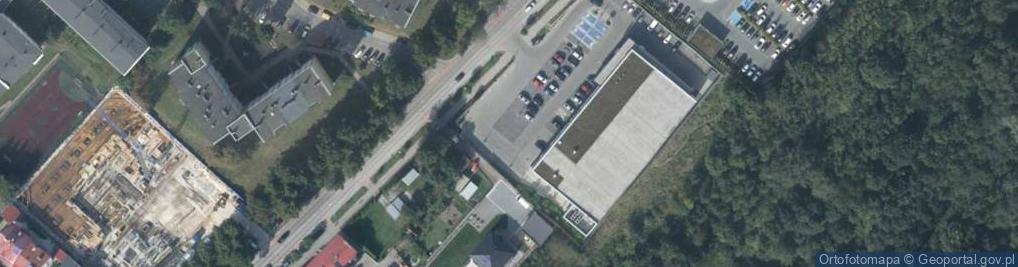 Zdjęcie satelitarne DHL POP Lidl