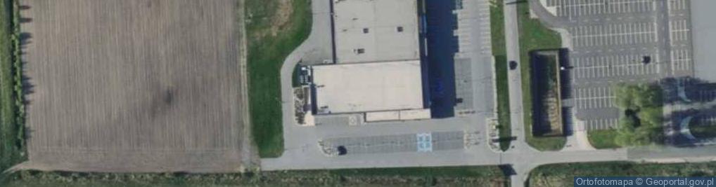 Zdjęcie satelitarne DHL POP Lidl