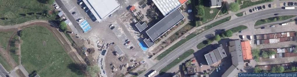 Zdjęcie satelitarne DHL POP LIDL
