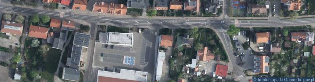 Zdjęcie satelitarne DHL POP Lidl