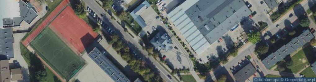 Zdjęcie satelitarne DHL POP Lidl