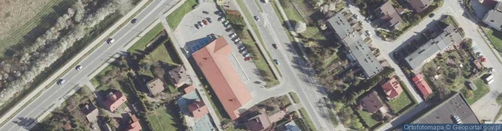 Zdjęcie satelitarne DHL POP Lidl