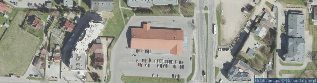 Zdjęcie satelitarne DHL POP Lidl