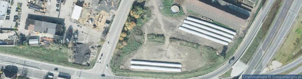 Zdjęcie satelitarne DHL POP Lidl