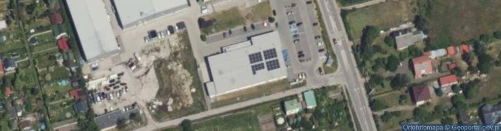 Zdjęcie satelitarne DHL POP Lidl