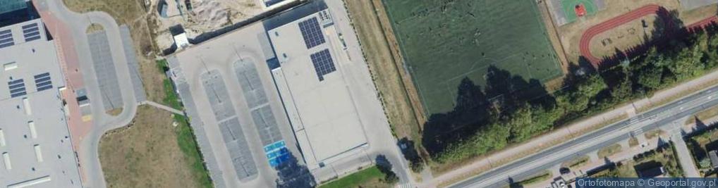 Zdjęcie satelitarne DHL POP Lidl