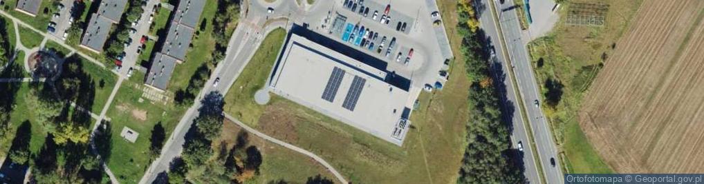Zdjęcie satelitarne DHL POP Lidl