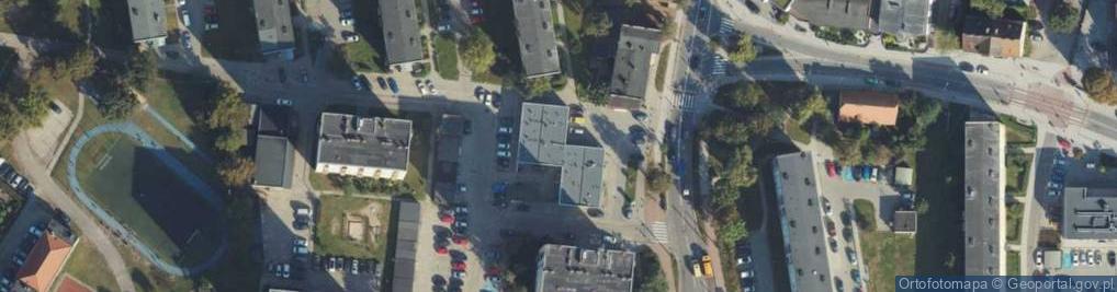 Zdjęcie satelitarne DHL POP Livio