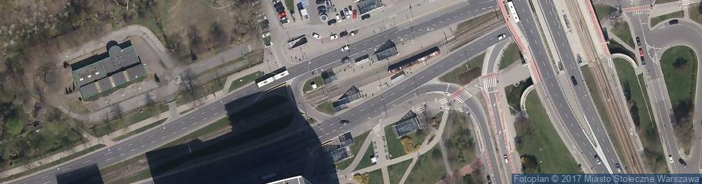 Zdjęcie satelitarne DHL POP Relay Metro Dworzec Gdański