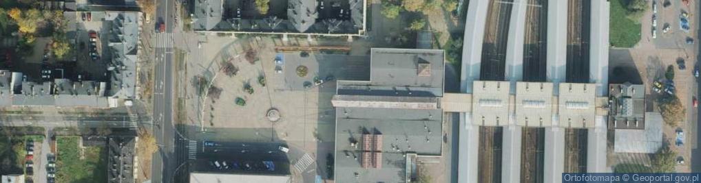 Zdjęcie satelitarne DHL POP Relay PKP 1