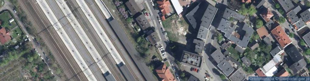 Zdjęcie satelitarne DHL POP Relay PKP