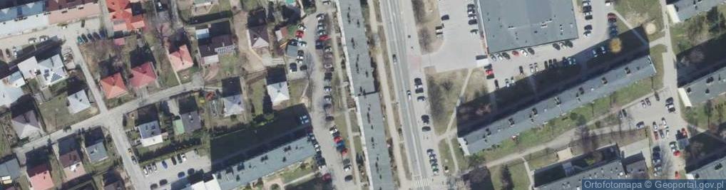 Zdjęcie satelitarne DHL POP ROJAX