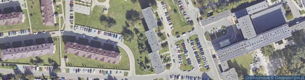 Zdjęcie satelitarne DHL POP Ruch