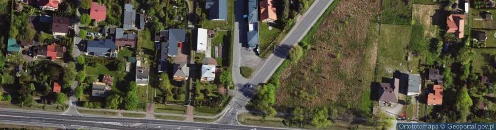 Zdjęcie satelitarne DHL POP Sklep abc