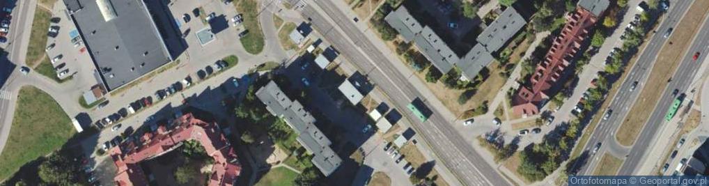 Zdjęcie satelitarne DHL POP Sklep Laura