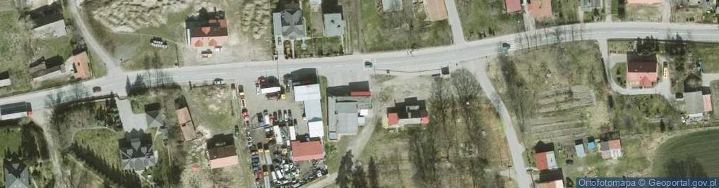 Zdjęcie satelitarne DHL POP Sklep spożywczy Krystek