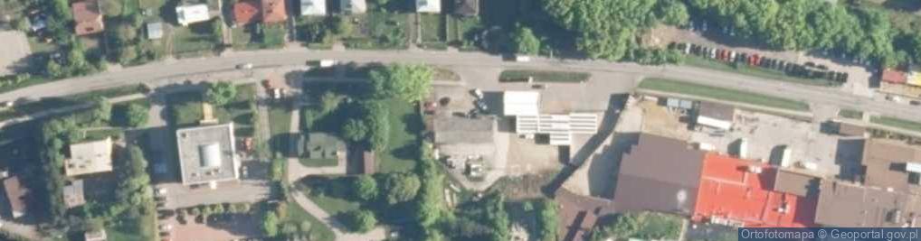 Zdjęcie satelitarne DHL POP Stacja Paliw AVIA