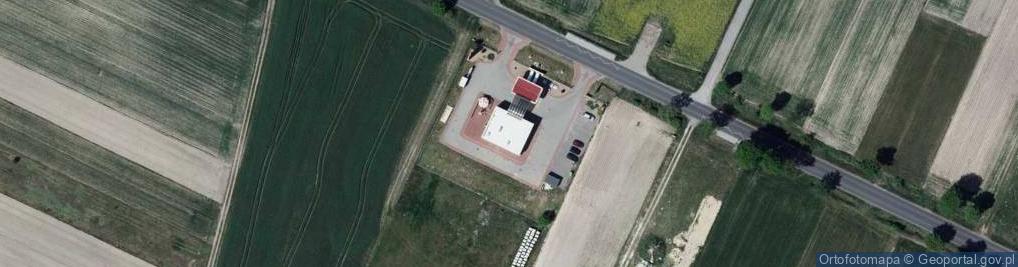 Zdjęcie satelitarne DHL POP stacja paliw DANIMAR