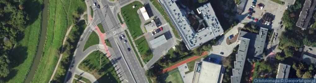 Zdjęcie satelitarne DHL POP Stacja paliw Shell