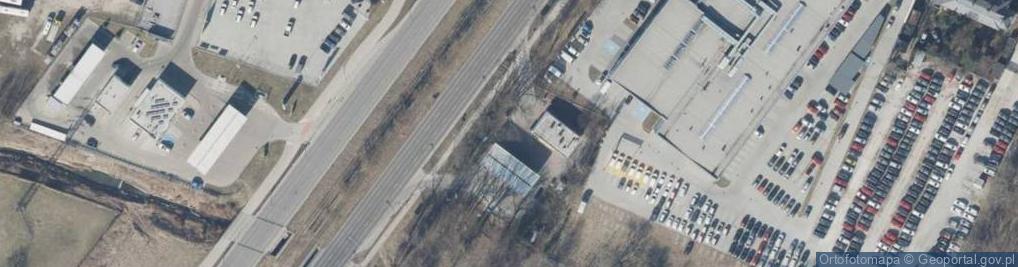 Zdjęcie satelitarne DHL POP Stacja paliw Shell