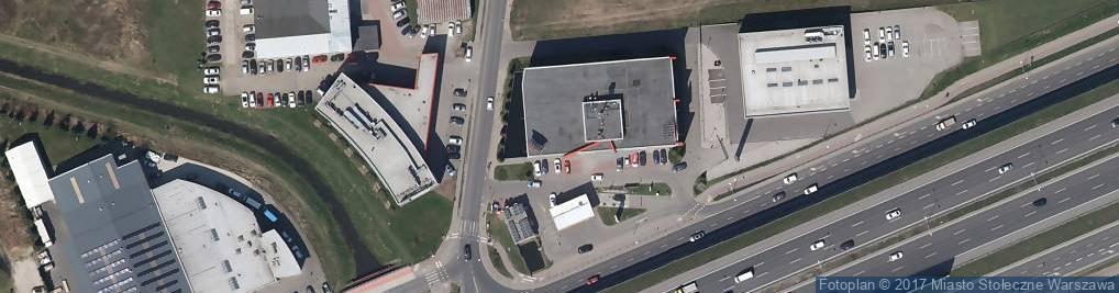 Zdjęcie satelitarne DHL POP Stacja paliw Shell