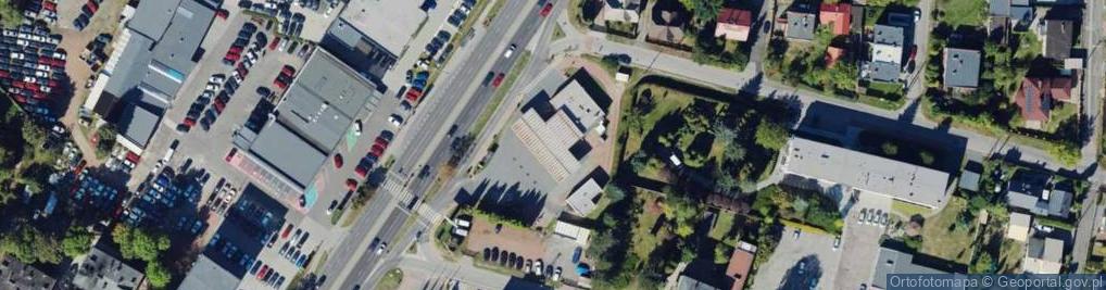 Zdjęcie satelitarne DHL POP Stacja paliw Shell