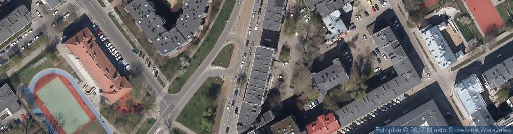 Zdjęcie satelitarne DHL POP Stokrotka Express