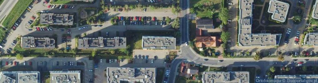Zdjęcie satelitarne DHL POP Stokrotka Express