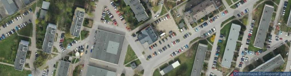 Zdjęcie satelitarne DHL POP Stokrotka Express