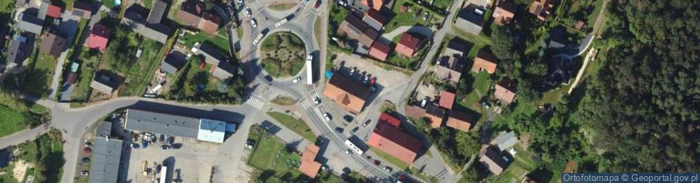 Zdjęcie satelitarne DHL POP ŻABKA