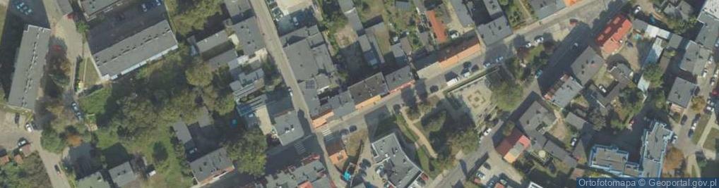 Zdjęcie satelitarne DHL POP ŻABKA