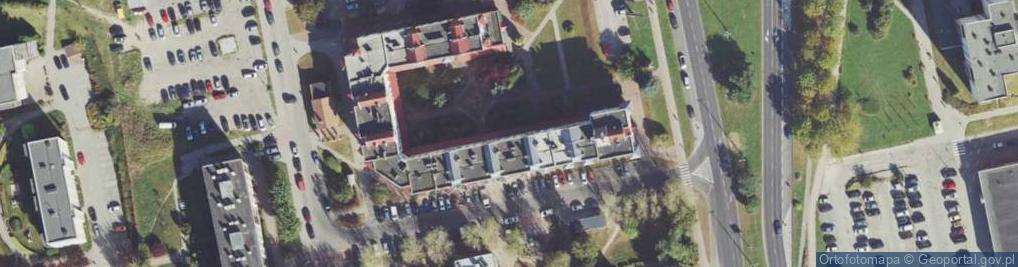 Zdjęcie satelitarne DHL POP ŻABKA