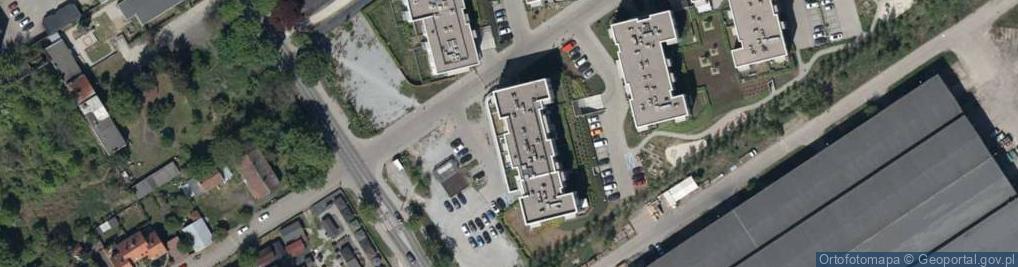 Zdjęcie satelitarne DHL POP ŻABKA