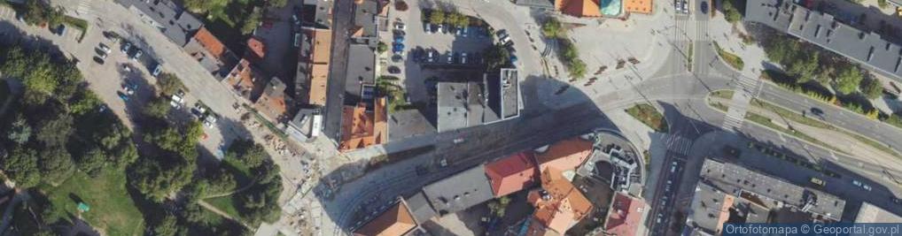 Zdjęcie satelitarne DHL POP ŻABKA