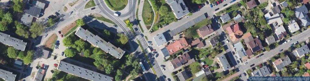 Zdjęcie satelitarne DHL POP ŻABKA