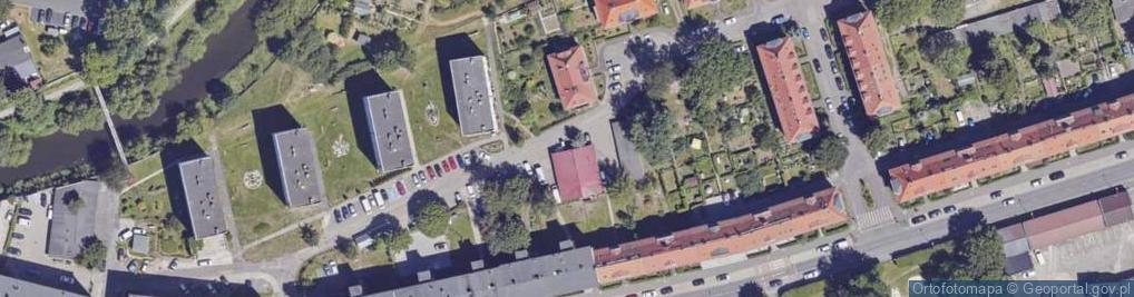 Zdjęcie satelitarne DHL POP ŻABKA