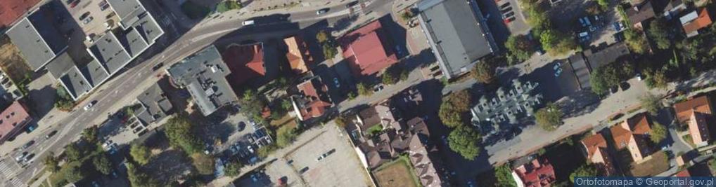 Zdjęcie satelitarne DHL POP ŻABKA