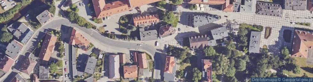 Zdjęcie satelitarne DHL POP ŻABKA