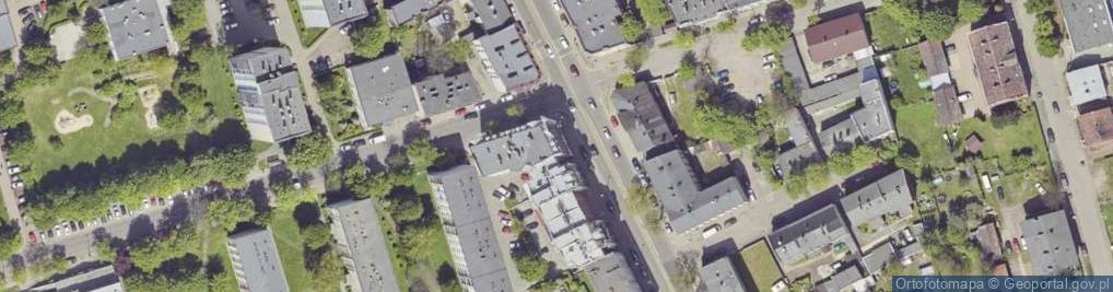 Zdjęcie satelitarne DHL POP ŻABKA