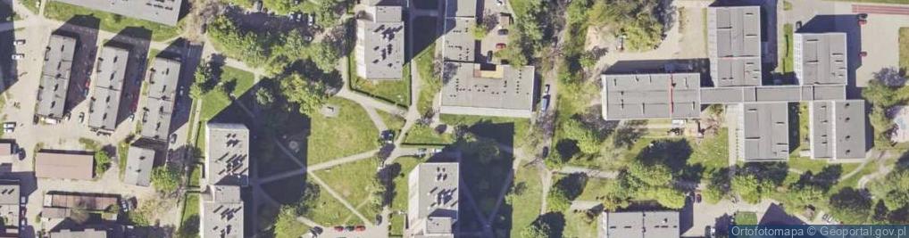 Zdjęcie satelitarne DHL POP ŻABKA