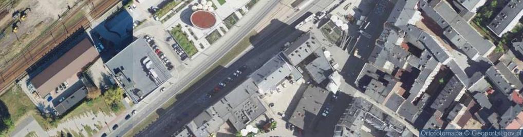 Zdjęcie satelitarne DHL POP ŻABKA