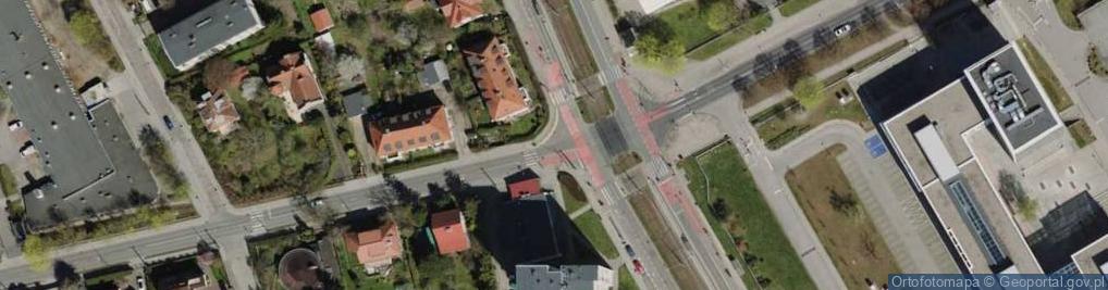 Zdjęcie satelitarne DHL POP ŻABKA