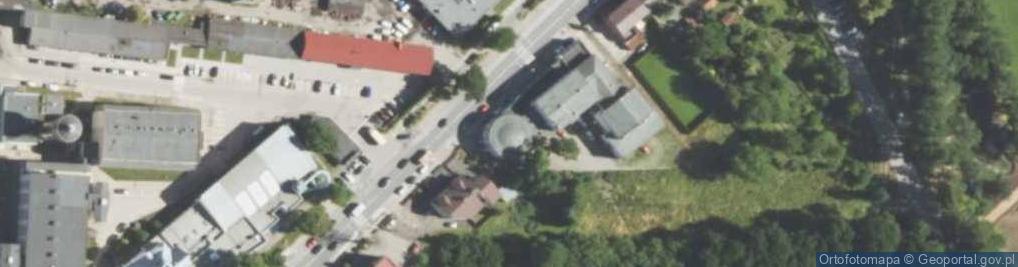 Zdjęcie satelitarne DHL POP ŻABKA
