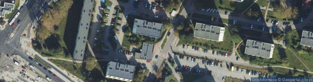 Zdjęcie satelitarne DHL POP ŻABKA