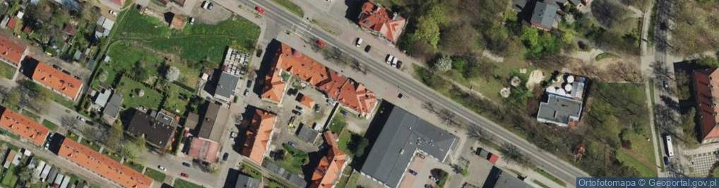 Zdjęcie satelitarne DHL POP ŻABKA