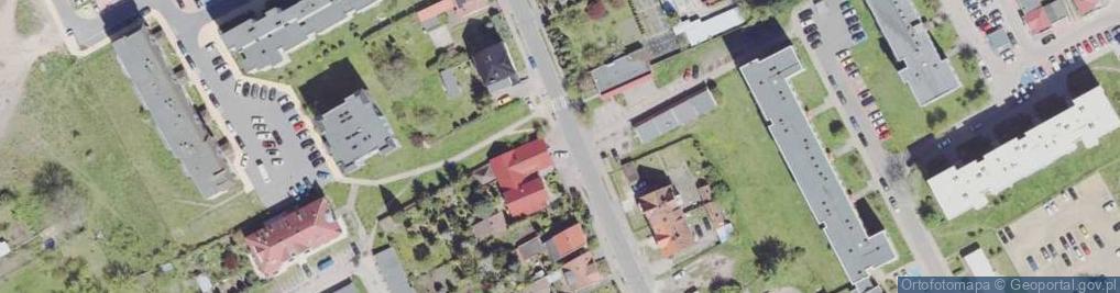 Zdjęcie satelitarne DHL POP ŻABKA